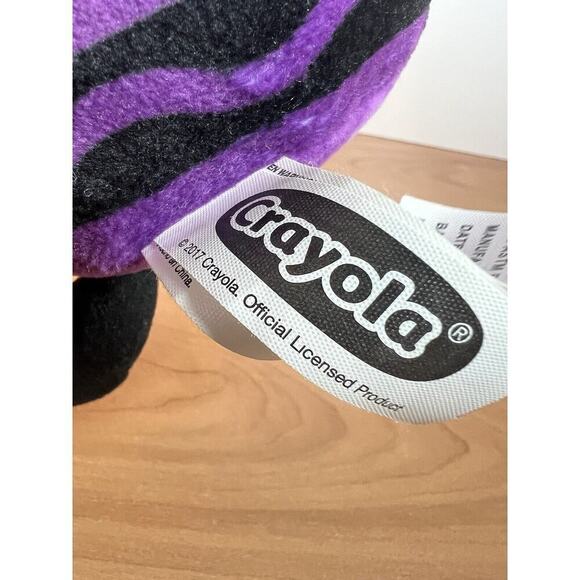 Crayola Plush - Purple Colored Pencil Plush 10” - SEGA International Prizes New! - Picture 5 of 9